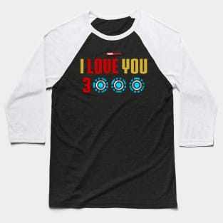 I Love You 3000 v3 (red gold flat) Baseball T-Shirt